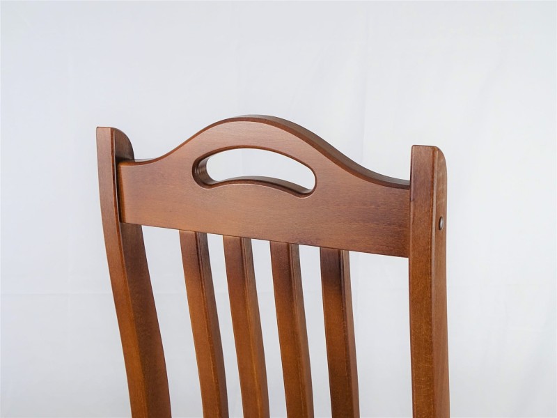 Krzesło drewniane Tola drewno bukowe kolor Teak BR335.