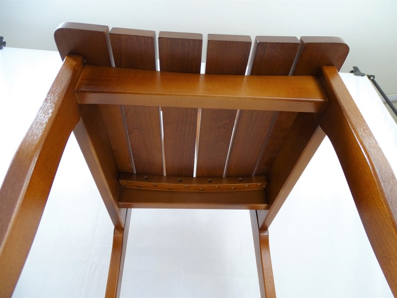 Krzesło drewniane Tola drewno bukowe kolor Teak BR335.