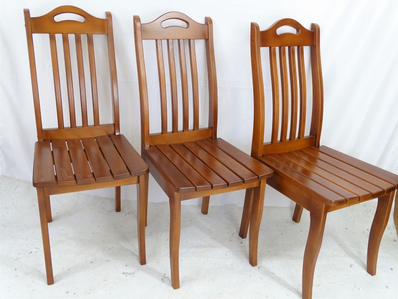 Krzesło drewniane Tola drewno bukowe kolor Teak BR335.