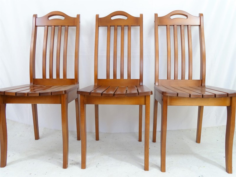 Krzesło drewniane Tola drewno bukowe kolor Teak BR335.