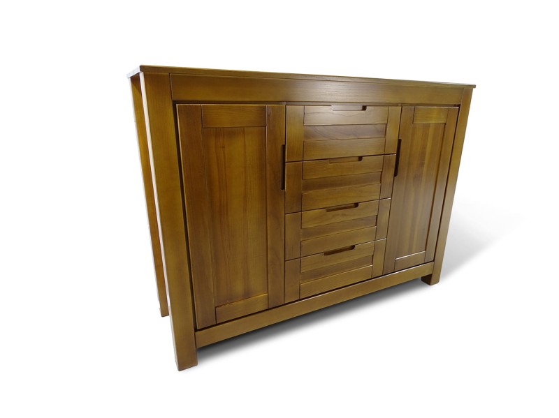 Komoda ramowa jesionowa kolor brunat 2225 drewno jesionowe.