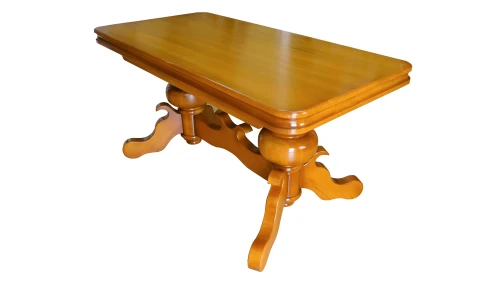 Ława ludwikowska z litego drewna 120 x 60 wys. 60 cm  