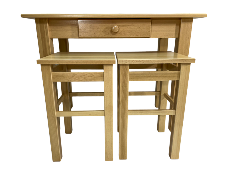 Stół z szufladą i dwoma hokerami 55 powiększonymi-1.png