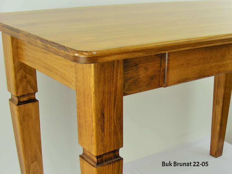 Stół drewno bukowe kolor brunat 2205