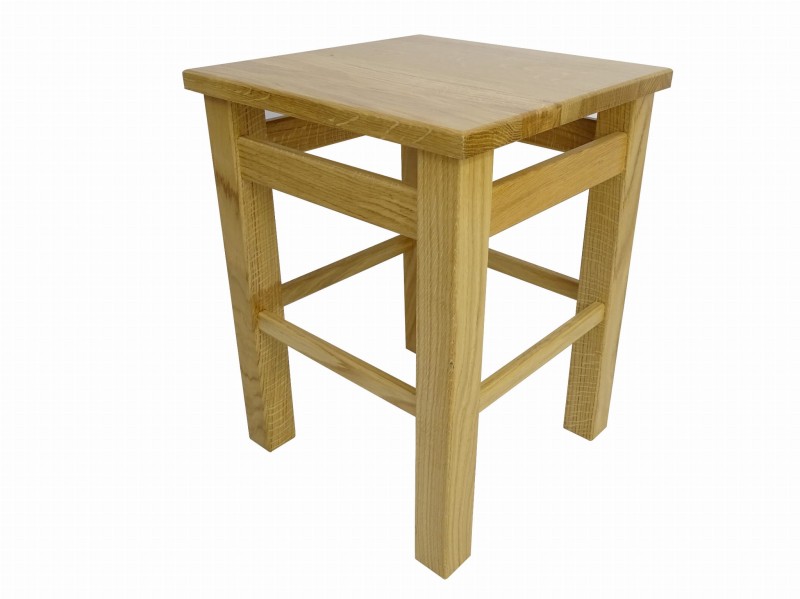 Taboret powiększony dąb naturalny