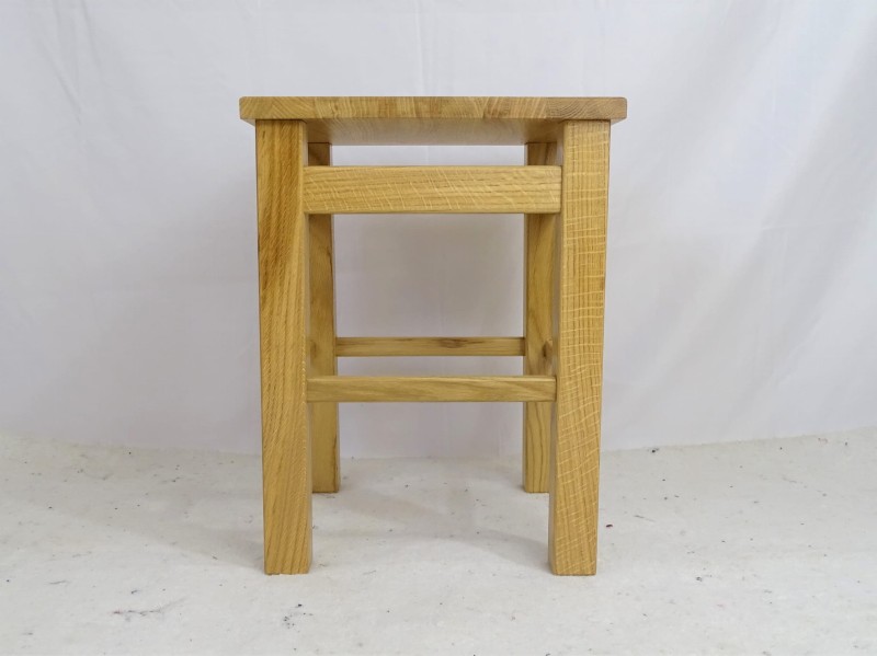 Taboret powiększony dąb naturalny