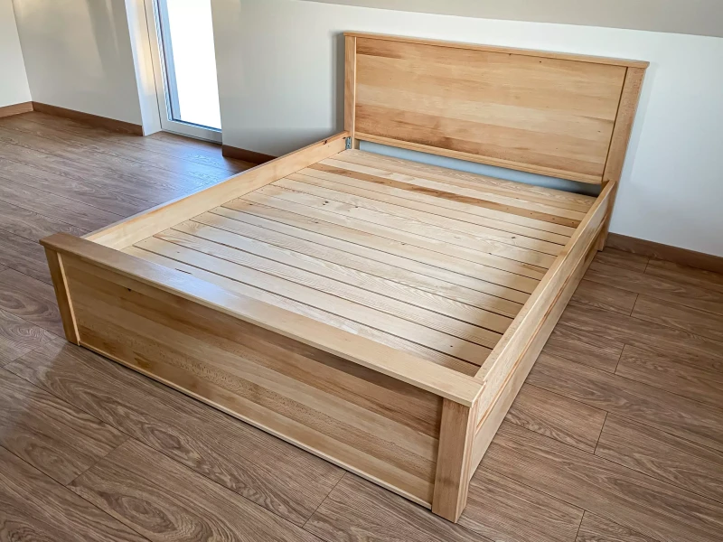 Łóżko mateusz z szufladą olej naturalny-4-min.webp