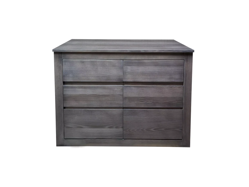 Komoda ramowa jesion kolor popiel BN022