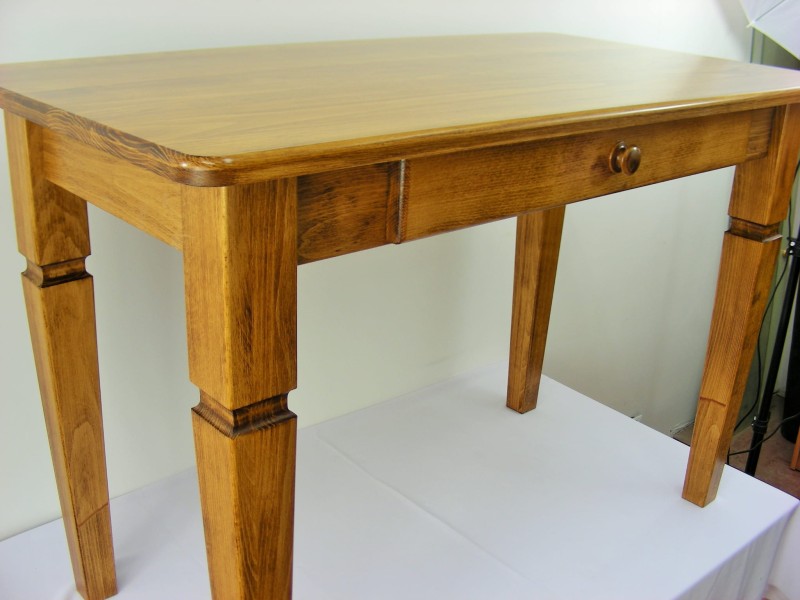 Stół drewno bukowe kolor brunat 2205